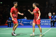 德扬/维德佳佳2-0冯彦哲/黄东萍|2023亚锦赛首日赛果