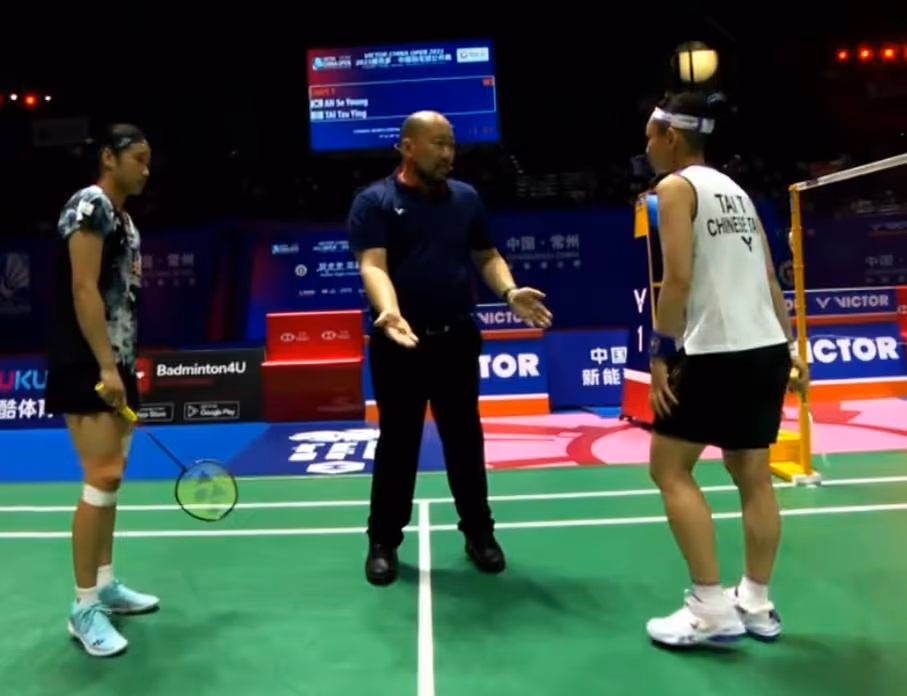 安洗莹VS戴资颖 2023中国公开赛 女单半决赛视频