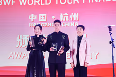 国羽斩获3项大奖 陈清晨/贾一凡“年度最佳组合”