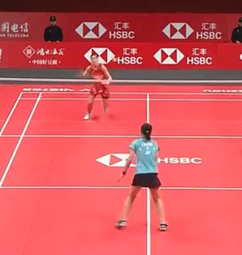 马琳VS张蓓雯 2023世界羽联总决赛 女单小组赛视频