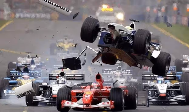 抱歉，老娘以F1的速度撞飞了F4