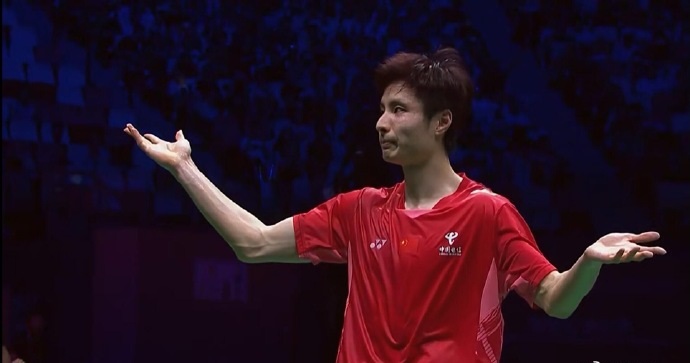 石宇奇两局均21-5横扫全奕陈集锦！ 2025苏迪曼杯 混合团体决赛视频