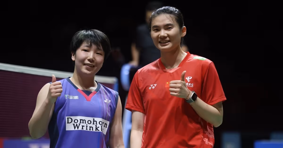 赛后主动邀山口茜合照 韩悦：想留下珍贵回忆