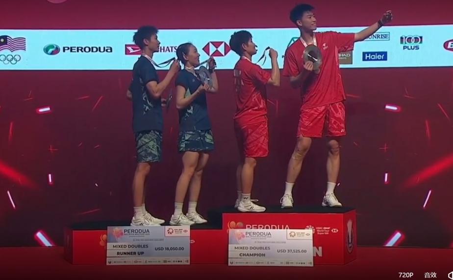 太拼了！冯彦哲/黄东萍2-1蒋振邦/魏雅欣集锦！ 2025马来西亚大师赛 混双决赛视频