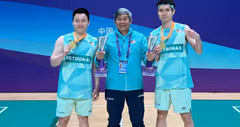 今年世锦赛 大马男双有望包揽冠亚军？