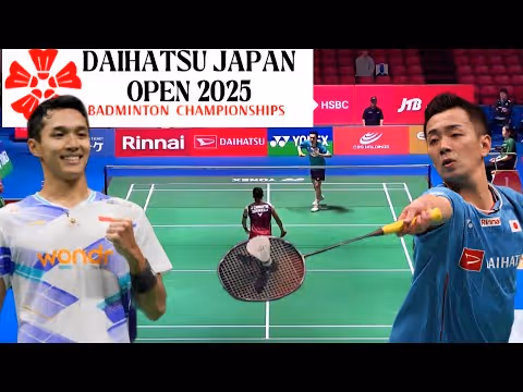 乔纳坦0-2不敌西本拳太一轮游集锦！ 2025日本公开赛 男单1/16决赛视频