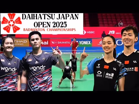 输在哪？程星/张驰0-2不敌印尼阿姆里/马尔瓦集锦！ 2025日本公开赛 混双1/16决赛视频