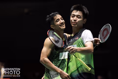 陈蔚强/阿兹林爆出冷门！2-1丹麦第一男双
