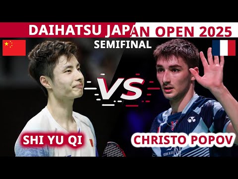 拼到28-26！石宇奇vs小波波夫精彩集锦 2025日本公开赛 男单半决赛视频