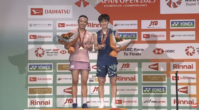 安洗莹2-0横扫王祉怡夺冠集锦 2025日本公开赛 女单决赛视频