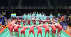 中国队第10次夺得亚青赛混合团体赛冠军