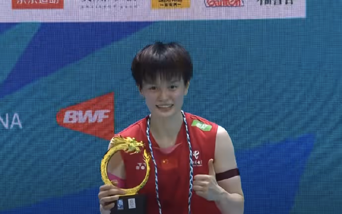王祉怡2-0韩悦夺冠集锦！ 2025中国公开赛 女单决赛视频