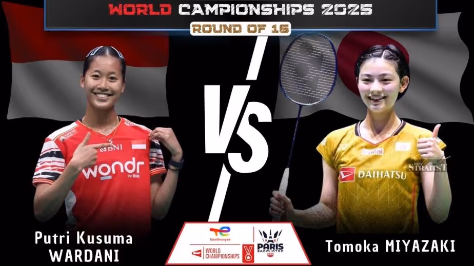 日本未来之星脆败！宫崎友花11-21瓦尔达尼集锦！ 2025羽毛球世锦赛 1/8决赛视频