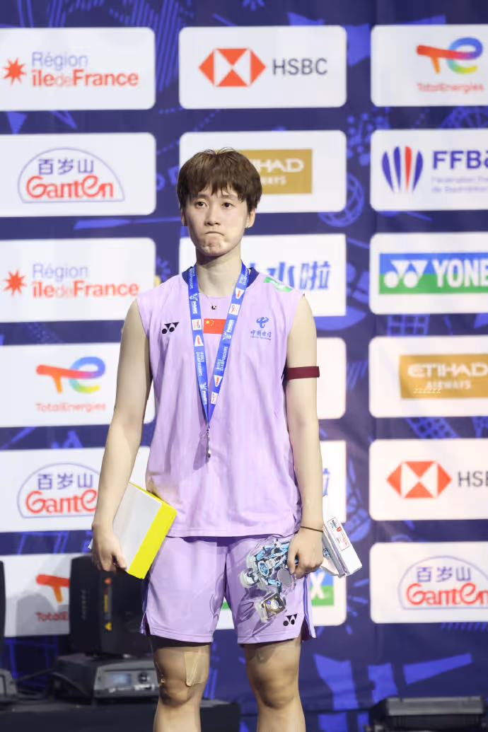 陈雨菲将休战三周：不希望我被记住的是可怜 可惜