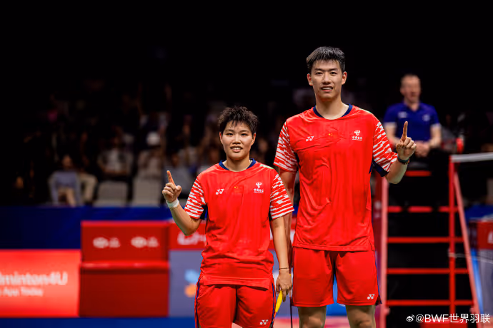 国羽混双全军覆没！陈堂杰/杜颐沩2-1冯彦哲/黄东萍 2025中国大师赛 混双半决赛视频
