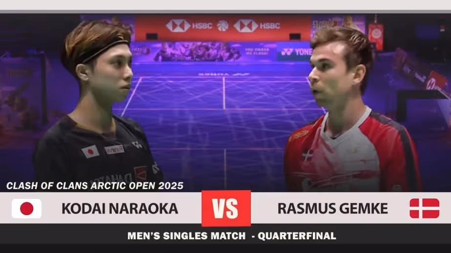 日本1单不敌丹麦3单 奈良冈功大0-2格姆克集锦 2025年北极公开赛男单1/4决赛视频