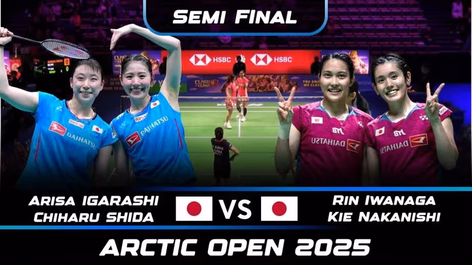 志田千阳/五十岚有纱20-18，竟被26-24逆转！1-2岩永铃/中西贵映集锦 2025年北极公开赛女双半决赛视频