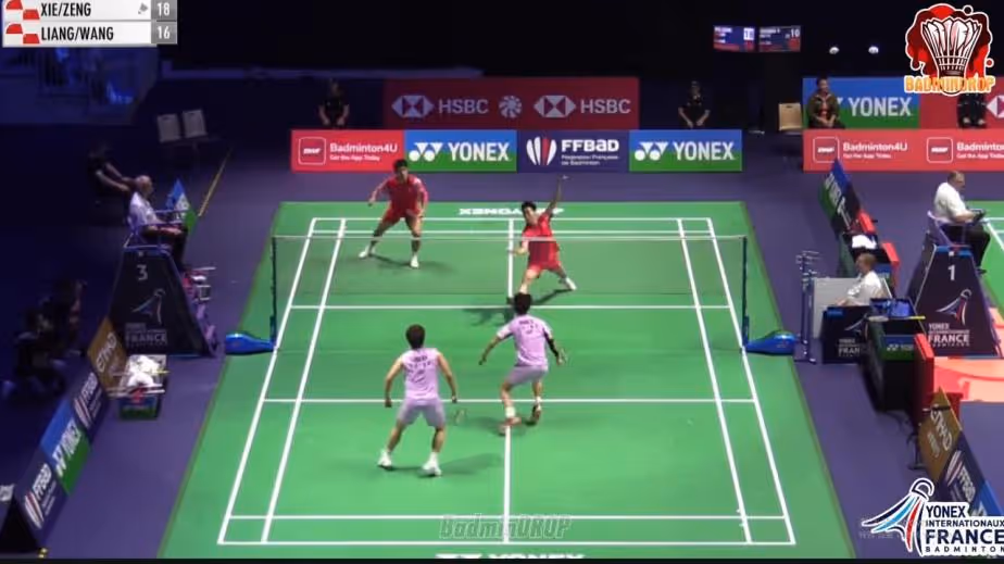 又一轮游了！梁伟铿/王昶0-2不敌谢浩南/曾维瀚集锦 2025法国公开赛 男双1/16决赛视频