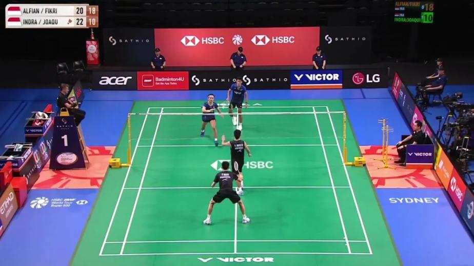印尼又出男双天才？因陀罗/华金2-1阿尔菲安/菲克里夺冠集锦！ 2025澳洲公开赛 男双决赛视频