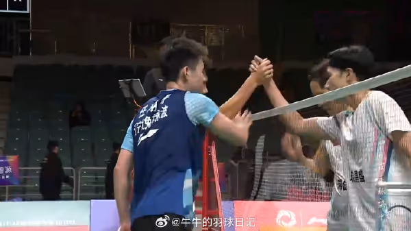任翔宇/谢浩南2-1崔率圭/吴蔚昇集锦 2025中国羽超联赛 混合团体小组赛视频