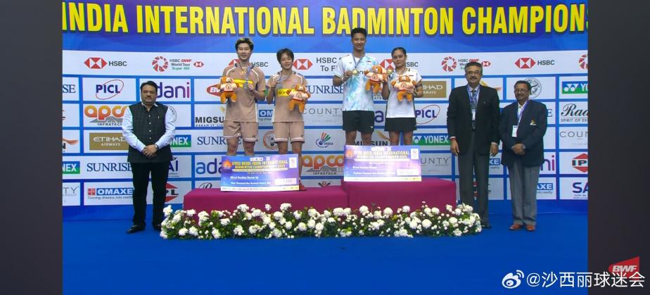 帕克卡波/沙西丽0-2德扬/伯纳丁摘亚集锦 2025赛德·莫迪国际羽毛球锦标赛 混双决赛视频