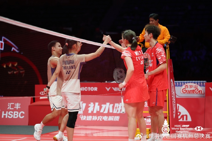年度混双最佳3连败！德差波/苏皮萨拉0-2蒋振邦/魏雅欣集锦！ 2025世界羽联总决赛 混双小组赛视频