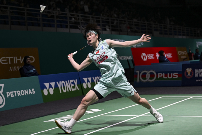 王祉怡17-9领先被逆转！安洗莹2-0王祉怡集锦 2026马来公开赛 女单决赛视频