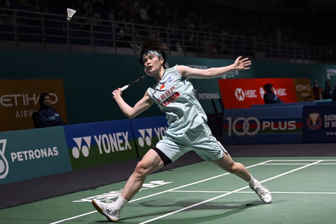 王祉怡17-9领先被逆转！安洗莹2-0王祉怡集锦 2026马来公开赛 女单决赛视频