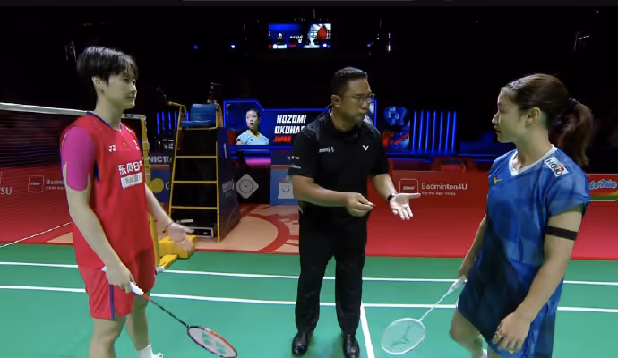 陈雨菲2-0奥原希望杀入决赛集锦 2026印尼大师赛 女单半决赛视频