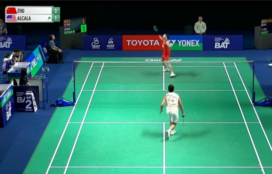 朱轩辰2-0菲律宾选手阿尔卡拉集锦 2026泰国大师赛 男单资格赛视频