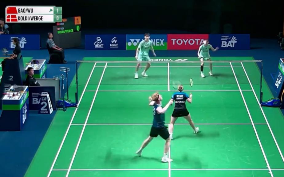 高家炫/吴梦莹2-0科丁/韦尔格集锦 2026泰国大师赛 混双1/16决赛视频