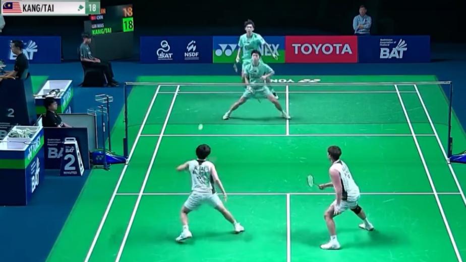 首战超级300即杀入八强！胡珂源/林祥毅2-0江凯兴/戴伟钦集锦 2026泰国大师赛 男双1/4决赛视频