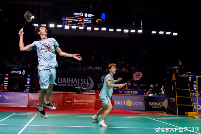 组合最好成绩！胡珂源/林祥毅2-0阿尤布/陈蔚强集锦 2026泰国大师赛 男双1/4决赛视频
