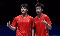 何济霆/任翔宇重组1-2输球 国羽3-2泰国