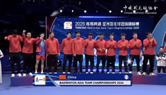 国羽男团0-3日本摘银 何济霆/任翔宇出场4次仅赢1场