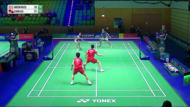 陈柏阳/刘毅2-0亚历克斯/扎克·罗斯集锦 2026德国公开赛 男双1/16决赛视频