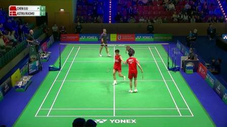 陈柏阳/刘毅2-0力克阿斯特鲁普/安德斯集锦！ 2026德国公开赛 男双1/4决赛视频