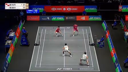 陈柏阳/刘毅2-0何志伟/黄睿璿集锦 2026全英公开赛 男双1/16决赛视频