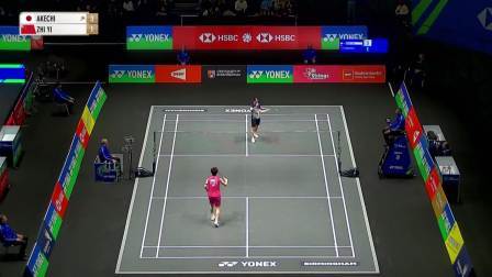 王祉怡2-0明地阳菜集锦 2026全英公开赛 女单1/16决赛视频