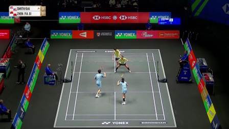 蒋振邦/魏雅欣2-1贾士贤/盖骆集锦 2026全英公开赛 混双1/16决赛视频
