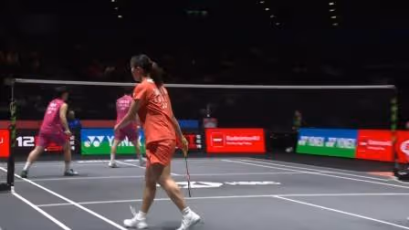 刘圣书/谭宁全英首夺冠！2-0白荷娜/李绍希集锦 2026全英公开赛 女双决赛视频