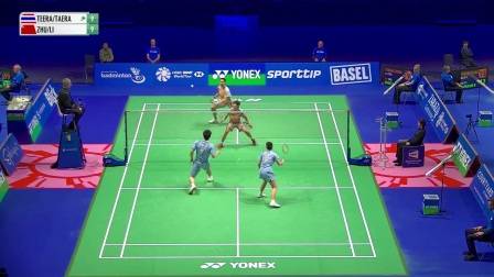 朱一珺/李茜2-1险胜沙西丽/帕克卡波！ 2026瑞士公开赛 混双1/4决赛视频
