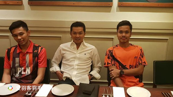 "霸道总裁"陶菲克,资助金廷,法加尔1.75亿印尼盾 - 爱羽客羽毛球网